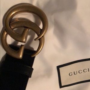 Gucci Marmont GG belt 90 CM medium 100% authentic